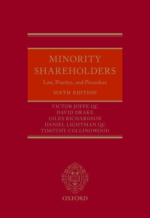 Produktbild: Minority Shareholders