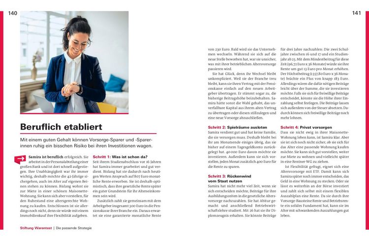 Produktbild: Altersvorsorge f&uuml;r Angestellte