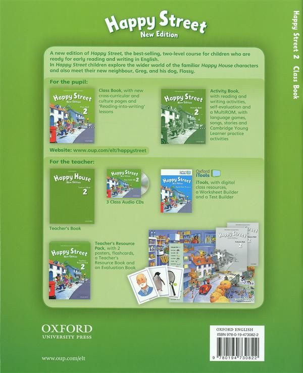 Produktbild: Happy Street 2 Class Book