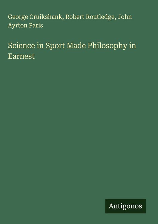 Produktbild: Science in Sport Made Philosophy in Earnest