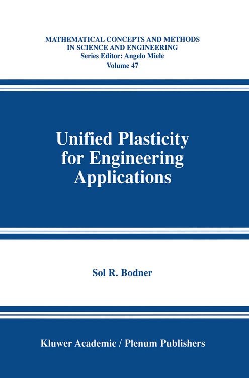 Produktbild: Unified Plasticity for Engineering Applications