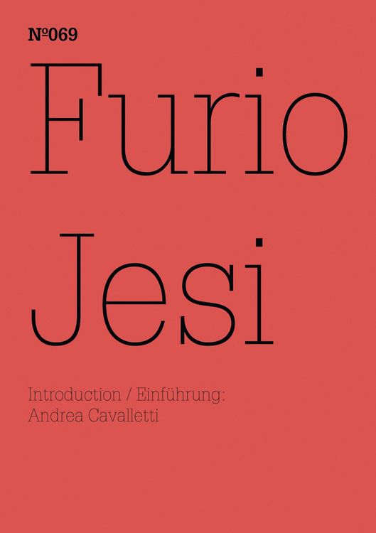 Produktbild: Furio Jesi