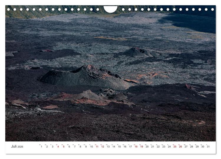Produktbild: &Icirc;le de la R&eacute;union - Das franz&ouml;sische Paradies im Indischen Ozean (Wandkalender 2026 DIN A4 quer), CALVENDO Monatskalender