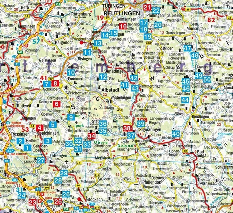 Produktbild: ROTHER Wanderf&uuml;hrer Schw&auml;bische Alb West