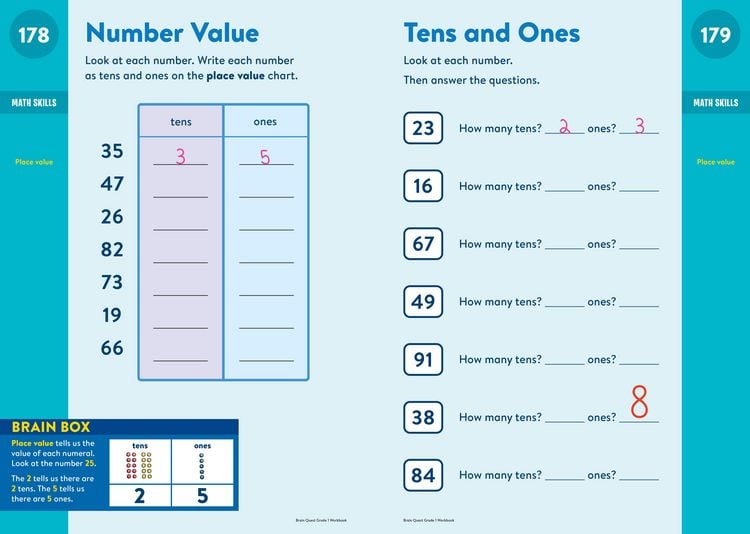 Produktbild: Brain Quest Workbook: 1st Grade Revised Edition