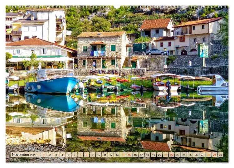 Produktbild: Reise nach Montenegro (hochwertiger Premium Wandkalender 2026 DIN A2 quer), Kunstdruck in Hochglanz