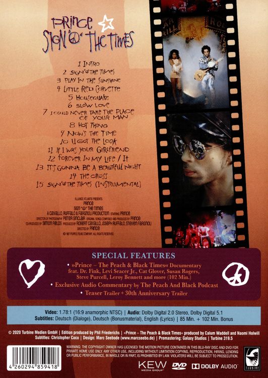 Produktbild: Prince - Sign "O" The Times