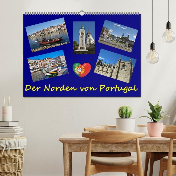 Produktbild: Der Norden von Portugal (Wandkalender 2027 DIN A2 quer), CALVENDO Monatskalender