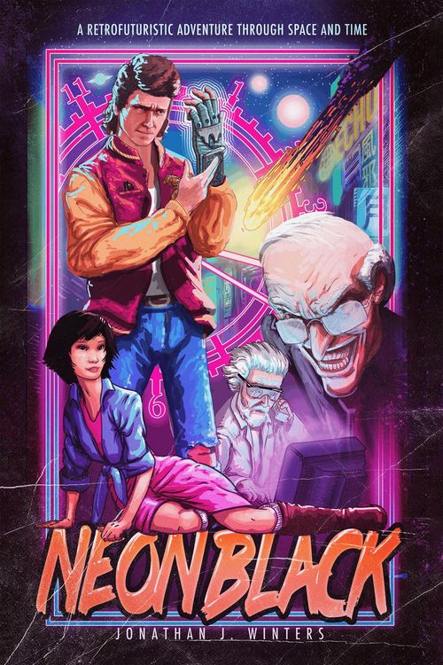 Produktbild: Neon Black: A Retrofuturistic Adventure Through Space and Time