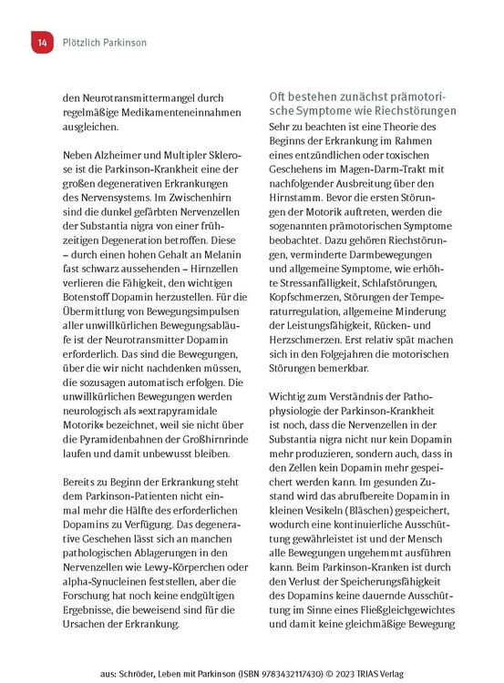 Produktbild: Leben mit Parkinson