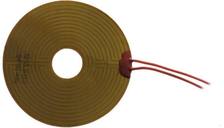 Produktbild: Thermo TECH Polyimid Heizfolie selbstklebend 12 V/DC, 12 V/AC 15W Schutzart IPX4 (&Oslash;) 90mm