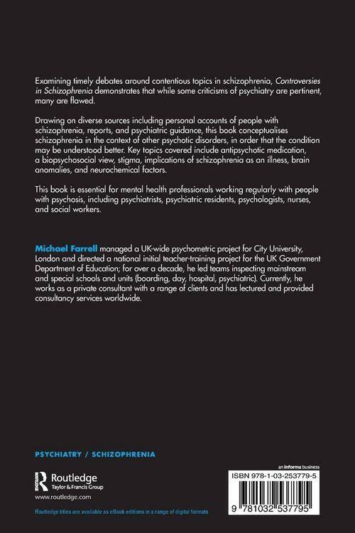 Produktbild: Controversies in Schizophrenia