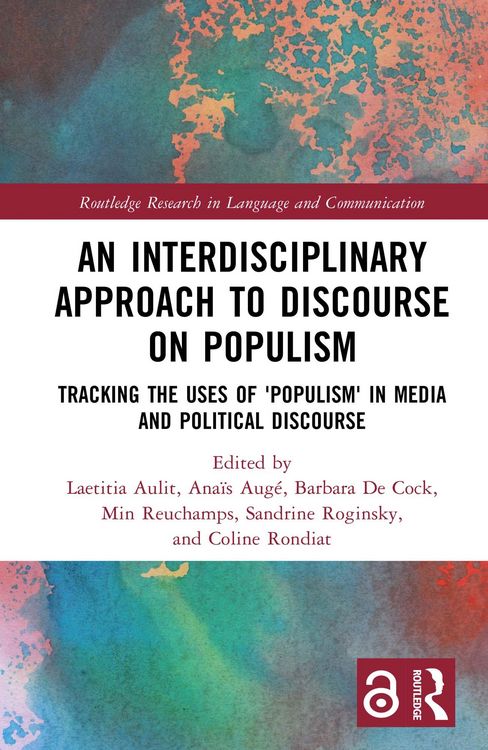 Produktbild: An Interdisciplinary Approach to Discourse on Populism