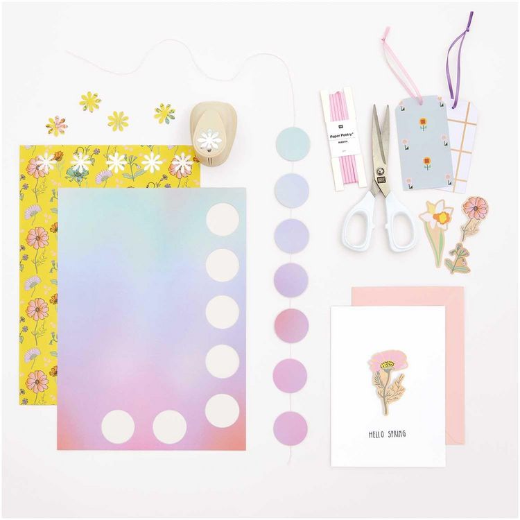 Produktbild: Motivpapierblock Futschikato, Flower , 24 Blatt