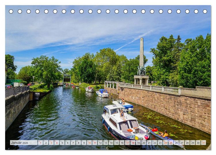 Produktbild: Brandenburg an der Havel Impressionen (Tischkalender 2026 DIN A5 quer), CALVENDO Monatskalender