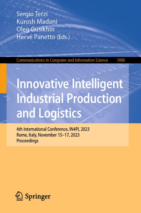 Produktbild: Innovative Intelligent Industrial Production and Logistics