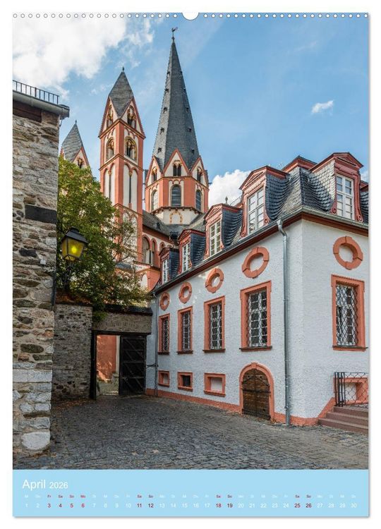 Produktbild: Domstadt Limburg (hochwertiger Premium Wandkalender 2026 DIN A2 hoch), Kunstdruck in Hochglanz