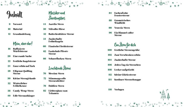 Produktbild: Weihnachtliche Papiersterne