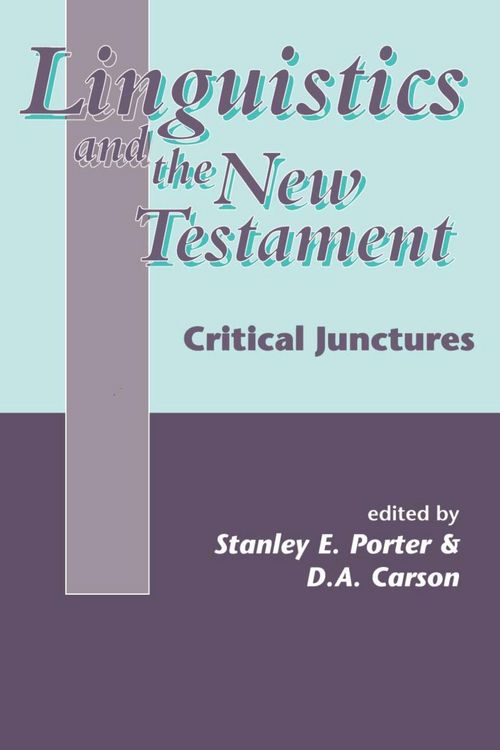 Produktbild: Linguistics and the New Testament