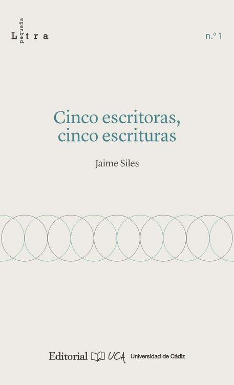 Produktbild: Cinco escritoras, cinco escrituras