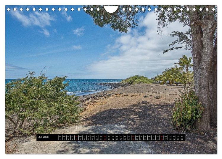 Produktbild: Galapagos- Landschaften (Wandkalender 2026 DIN A4 quer), CALVENDO Monatskalender