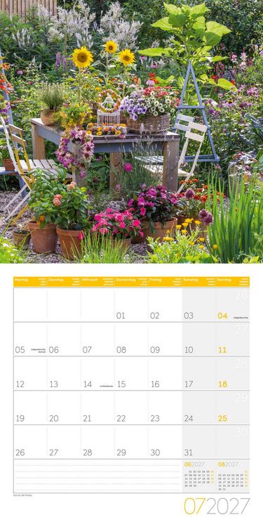Produktbild: In meinem Garten Kalender 2027 - 30x30 - Art12