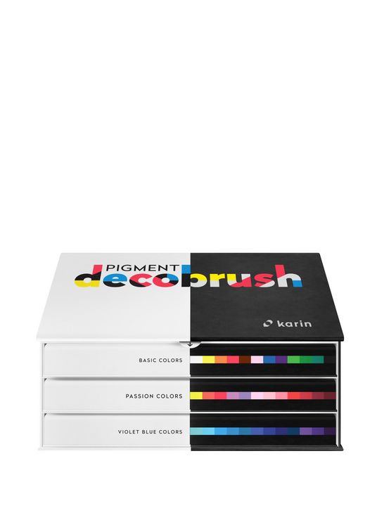 Produktbild: KARIN Marker PIGMENT decobrush DESIGNER Set, 36er Set