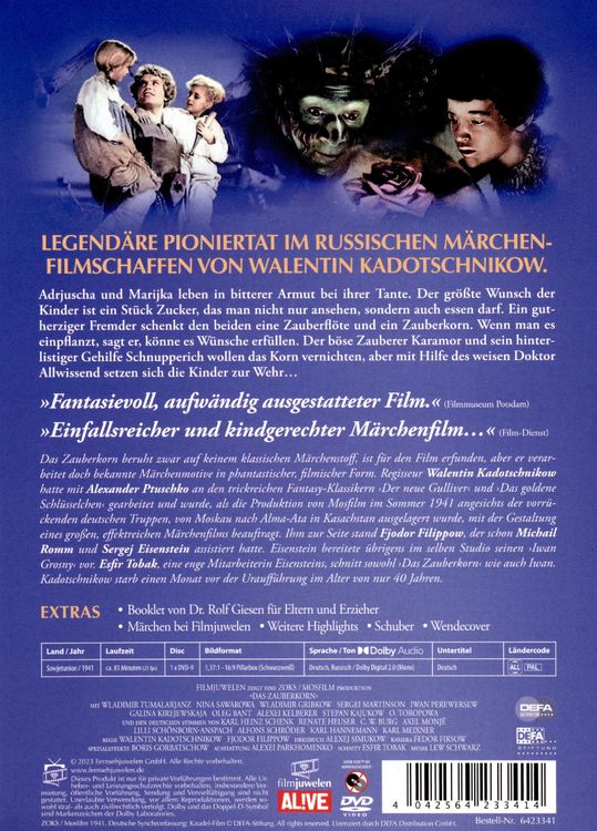 Produktbild: Das Zauberkorn (Filmjuwelen / DEFA-M&auml;rchen)