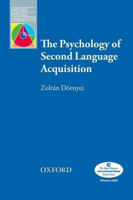 Produktbild: The Psychology of Second Language Aquisition