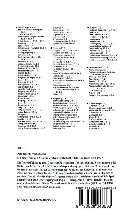 Produktbild: Mathematische Formelsammlung
