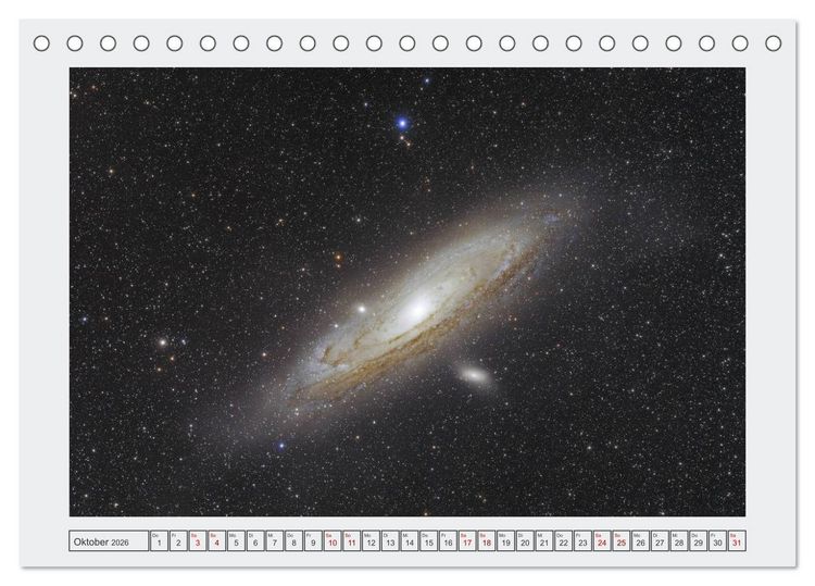 Produktbild: Himmelswelten (Tischkalender 2026 DIN A5 quer), CALVENDO Monatskalender