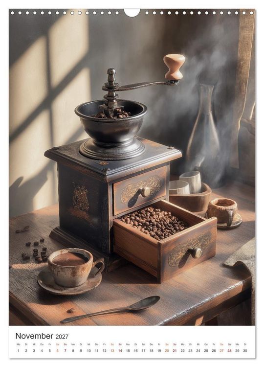 Produktbild: Zeit f&uuml;r Kaffee (Wandkalender 2027 DIN A3 hoch), CALVENDO Monatskalender