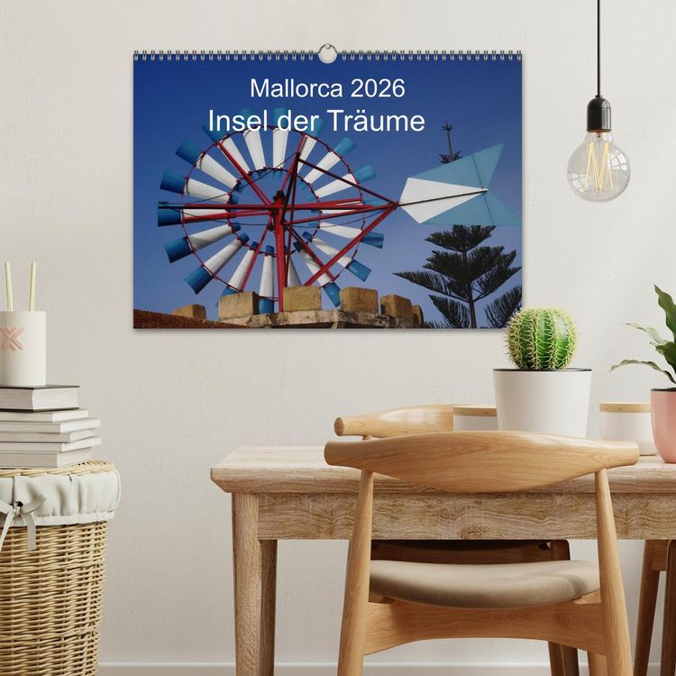Produktbild: Mallorca 2026 - Insel der Tr&auml;ume (Wandkalender 2026 DIN A3 quer), CALVENDO Monatskalender