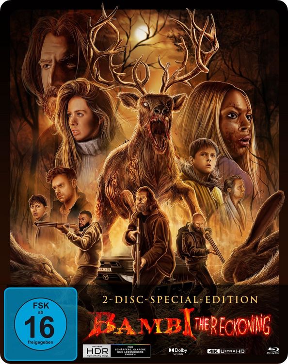 Produktbild: Bambi: The Reckoning - Limitiertes Steelbook (4K Ultra HD+Blu-ray)