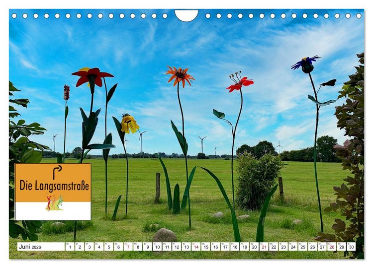 Produktbild: Erholungsort Schortens (Wandkalender 2026 DIN A4 quer), CALVENDO Monatskalender