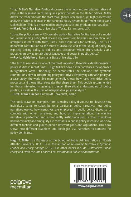 Produktbild: Narrative Politics in Public Policy
