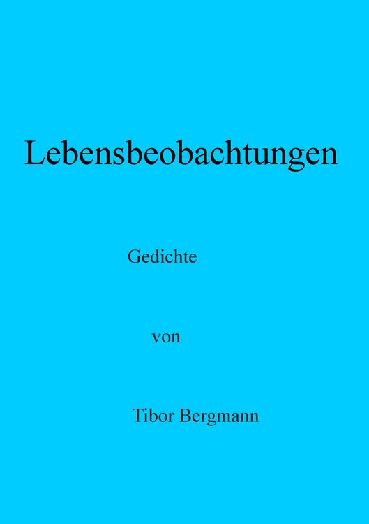 Produktbild: Lebensbeobachtungen