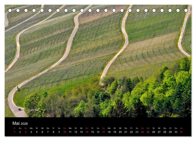 Produktbild: Wege 2026 (Tischkalender 2026 DIN A5 quer), CALVENDO Monatskalender