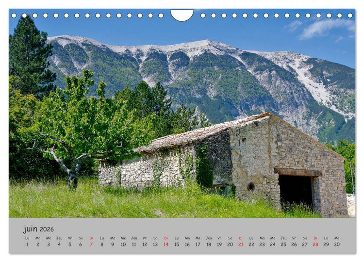 Produktbild: Le Mont Ventoux Le g&eacute;ant de Provence (Calendrier mural 2026 DIN A4 vertical), CALVENDO calendrier mensuel
