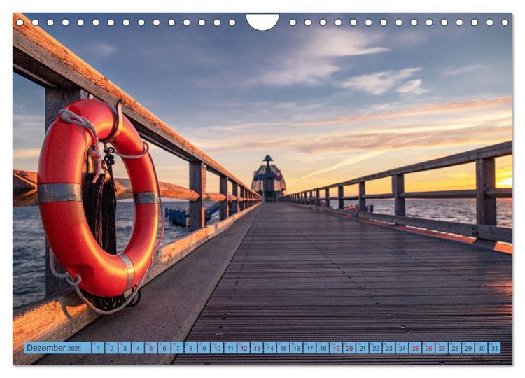 Produktbild: Sehnsucht R&uuml;gen (Wandkalender 2026 DIN A4 quer), CALVENDO Monatskalender