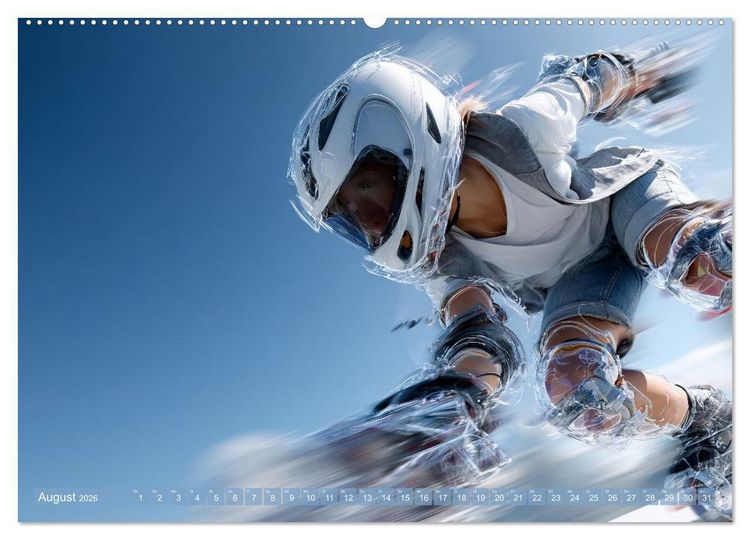 Produktbild: Gro&szlig;e Momente des Sports (hochwertiger Premium Wandkalender 2026 DIN A2 quer), Kunstdruck in Hochglanz