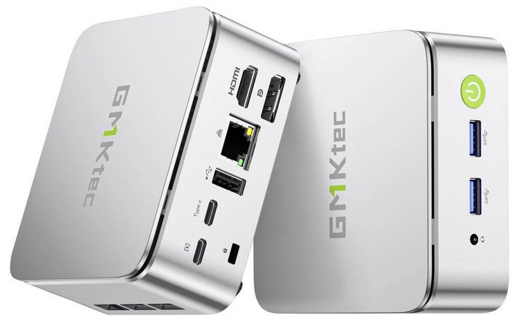 Produktbild: GMKtec Mini PC NucBox G10 AMD Ryzen 5 3500U 3.7 GHz 16 GB RAM 256 GB SSD AMD Radeon&trade; Vega 8 Win 11 Pro G10