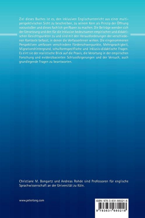 Produktbild: Inklusion im Englischunterricht