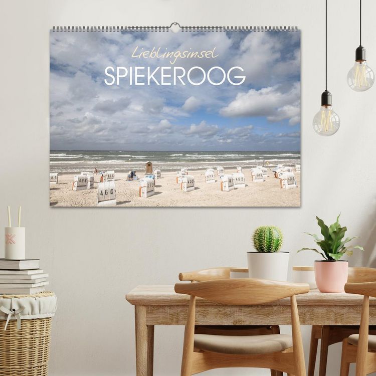 Produktbild: Lieblingsinsel Spiekeroog (Wandkalender 2026 DIN A2 quer), CALVENDO Monatskalender