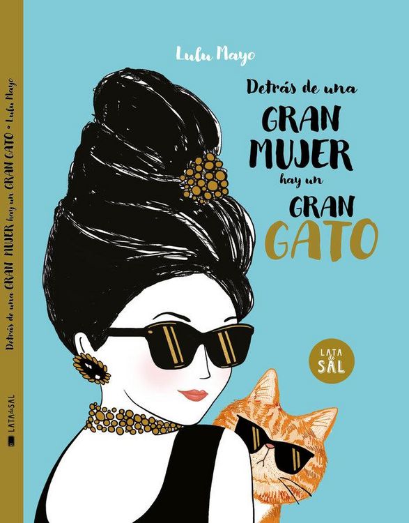 Produktbild: Detr&aacute;s de una mujer hay un gran gato