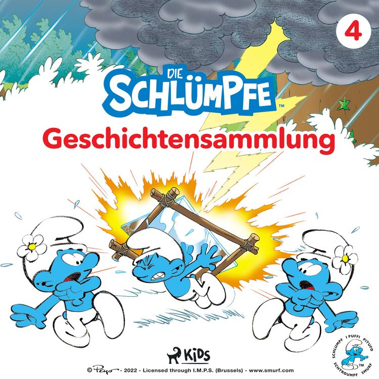 Produktbild: Die Schl&uuml;mpfe - Geschichtensammlung 4