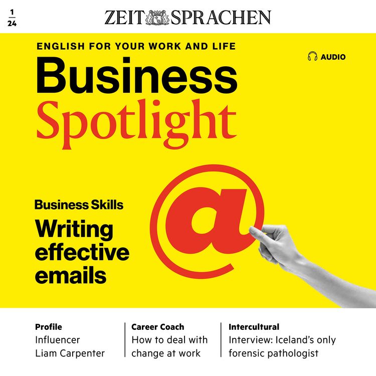 Produktbild: Business-Englisch lernen Audio - Effektive E-Mails schreiben