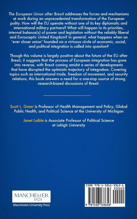 Produktbild: The European Union after Brexit