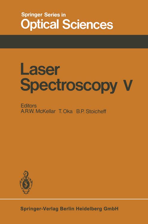 Produktbild: Laser Spectroscopy V