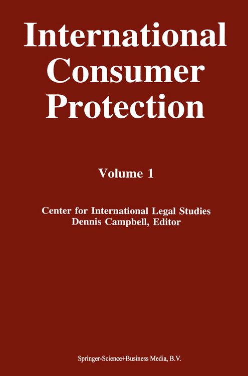 Produktbild: International Consumer Protection